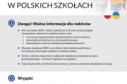 Obowiązek szkolny i obowiązek nauki dla dzieci i młodzieży z Ukrainy