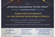 Srebrna Zawodowa Strefa 2024